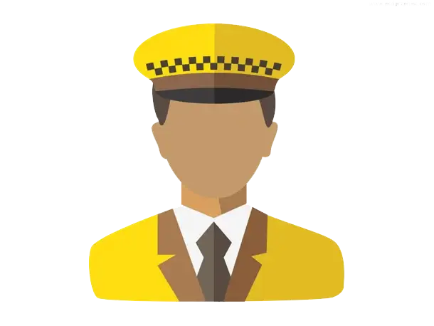 Taxi driver icon